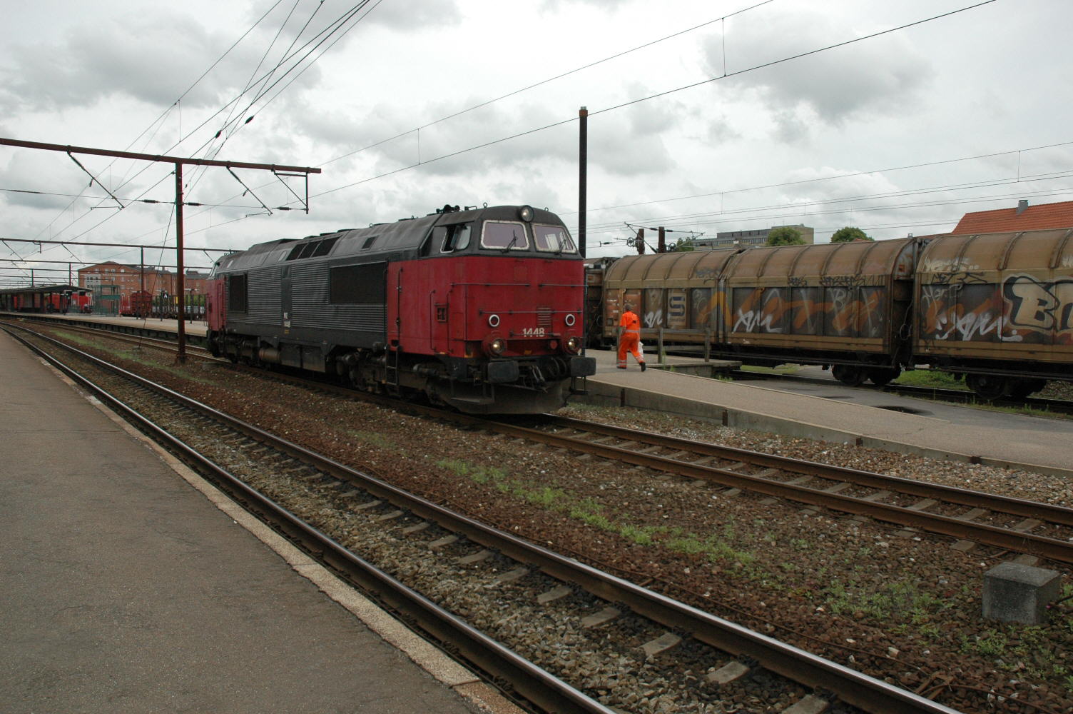 MZ 1448 l�ber om i Roskilde den 26-06-2007